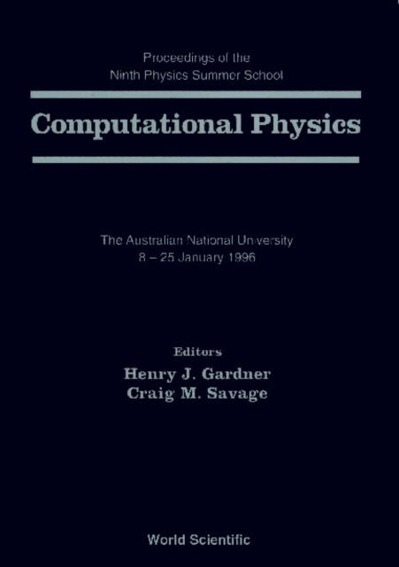 Computational Physics - Proceedings Of The 9th Physics Summer School At The Australian National Univ, PDF eBook