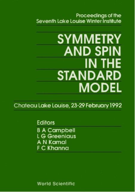 Symmetry And Spin In Standard Model - Proceedings Of The Seventh Lake Louise Winter Institute, PDF eBook