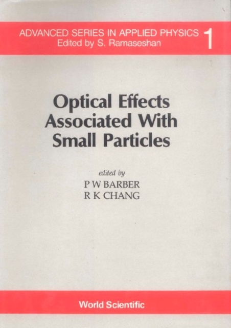 Optical Effects Associated With Small Particles, PDF eBook