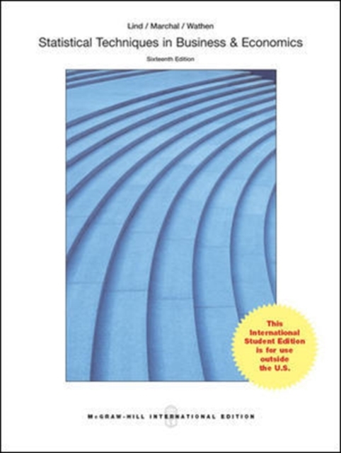 STATISTICAL TECHNIQUES IN BUSINESS & ECONOMICS, Paperback / softback Book