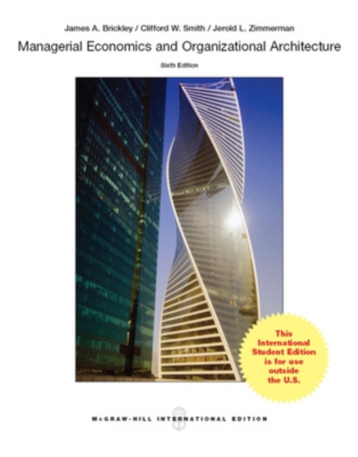 Managerial Economics & Organizational Architecture, Paperback / softback Book