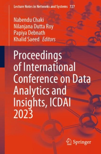Proceedings of International Conference on Data Analytics and Insights, ICDAI 2023, Paperback / softback Book