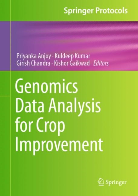 Genomics Data Analysis for Crop Improvement, Hardback Book