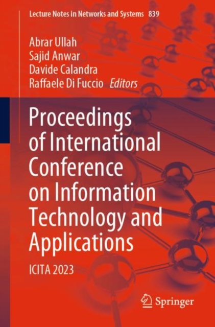 Proceedings of International Conference on Information Technology and Applications : ICITA 2023, Paperback / softback Book