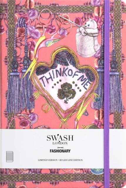 Swash London X Fashionary Think of Me Ruled Notebook A5, Other printed item Book