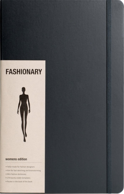 Fashionary Portfolio Womens Sketchbook A4, Other printed item Book
