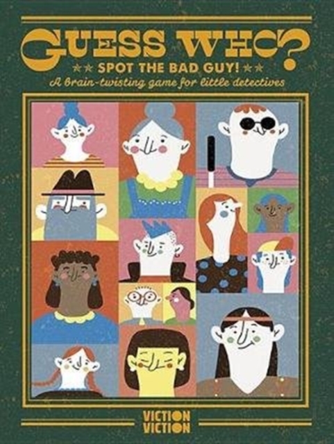 Guess Who? Spot The Bad Guy! : A brain-twisting game for little detectives, Cards Book