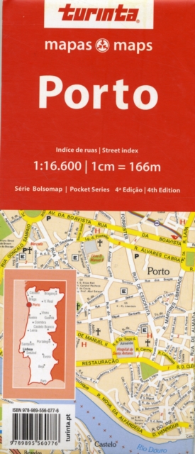 Porto, Sheet map, folded Book
