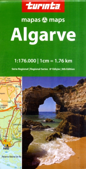 Algarve, Sheet map, folded Book