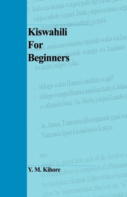 Kiswahili for Beginners, Paperback / softback Book