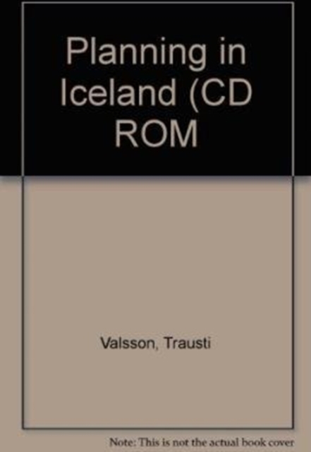 Planning in Iceland (CD ROM), Hardback Book