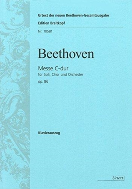 MASS IN C MAJOR OP86 URTEXT BASED ON THE,  Book