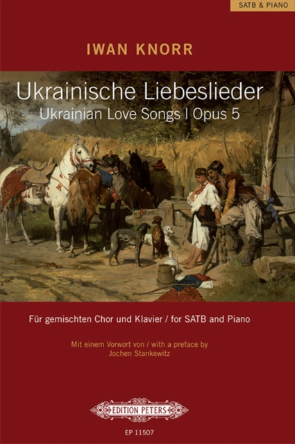 UKRAINIAN LOVE SONGS OP 5 SATB WITH PIAN, Paperback Book