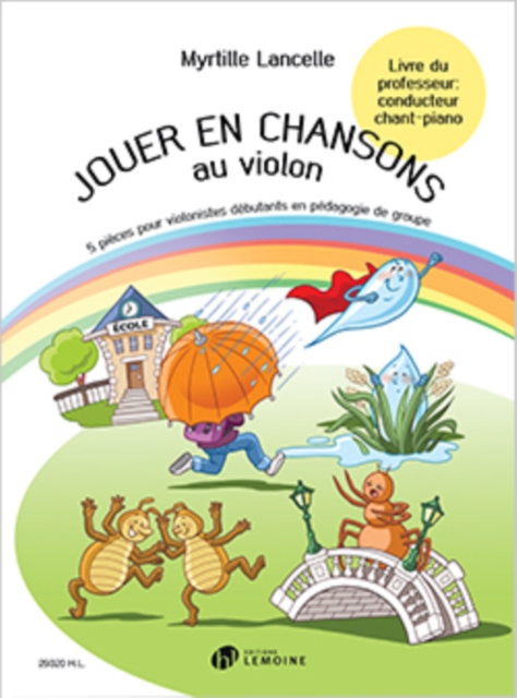 JOUER EN CHANSONS AU VIOLON, Paperback Book