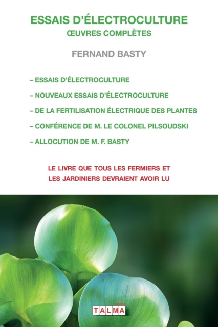 Essais D'Electroculture - Oeuvres Completes, Paperback / softback Book
