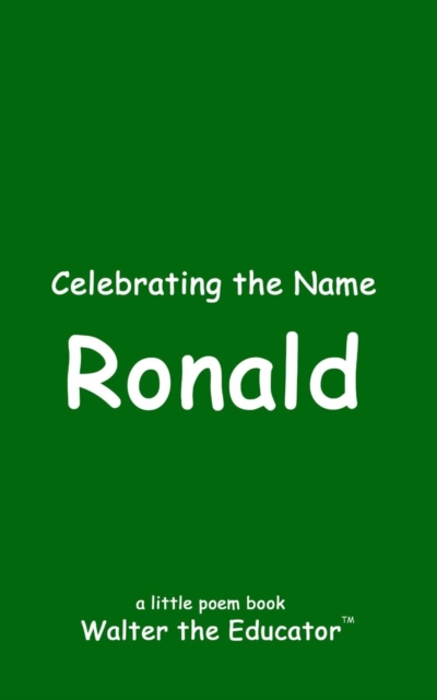 Celebrating the Name Ronald, EPUB eBook