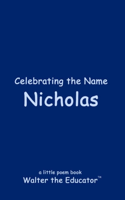 Celebrating the Name Nicholas, EPUB eBook