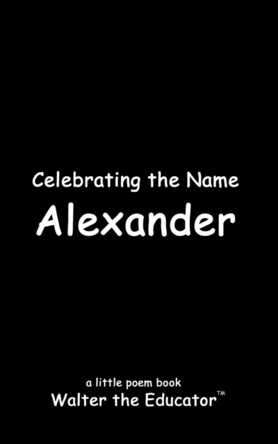 Celebrating the Name Alexander, EPUB eBook
