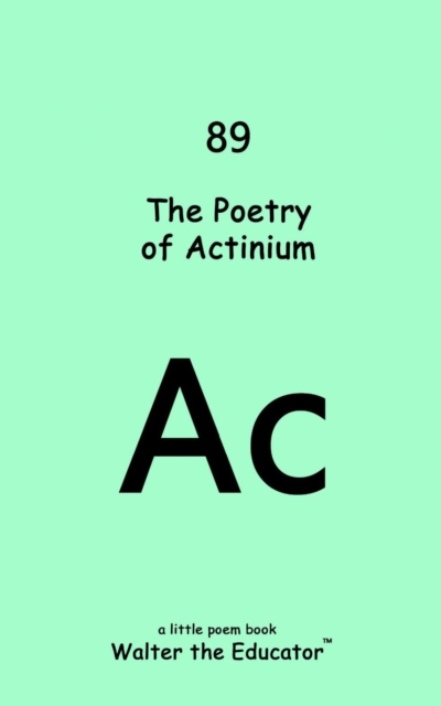 The Poetry of Actinium, EPUB eBook