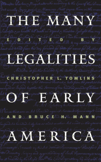 The Many Legalities of Early America, PDF eBook